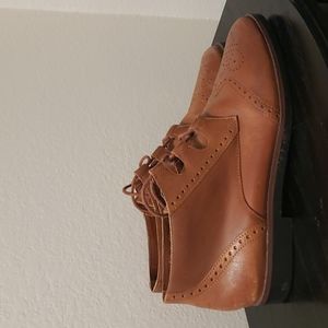 Light Brown Loafer/Boot - Winged Tip